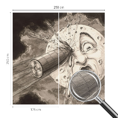 Wall mural Cosmic collision