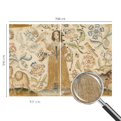 Large wall mural Colorful nature