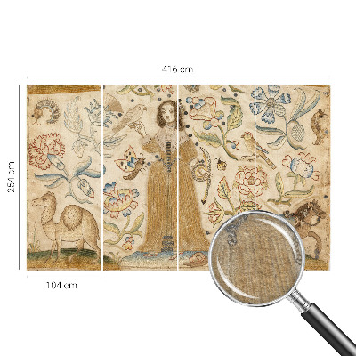 Large wall mural Colorful nature