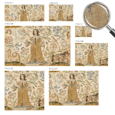 Large wall mural Colorful nature