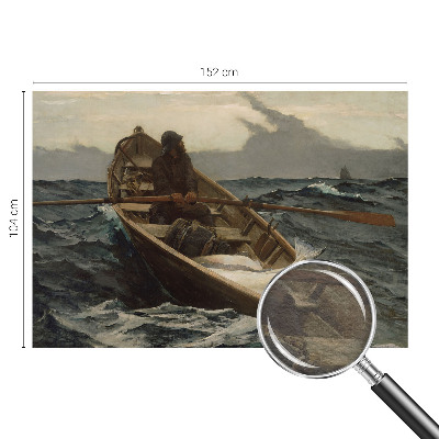 Premium wall mural for bedroom featuring a fisherman at sea