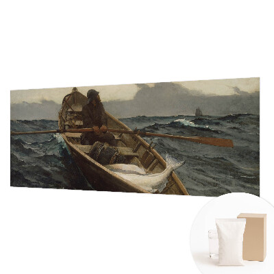 Premium wall mural for bedroom featuring a fisherman at sea