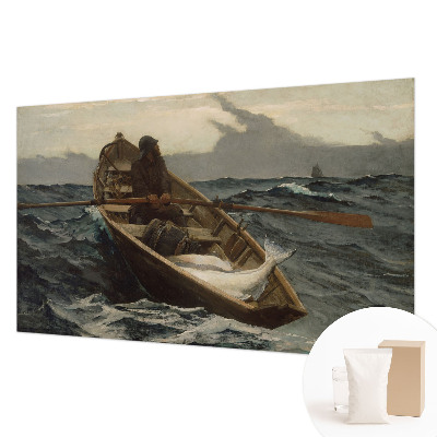 Premium wall mural for bedroom featuring a fisherman at sea