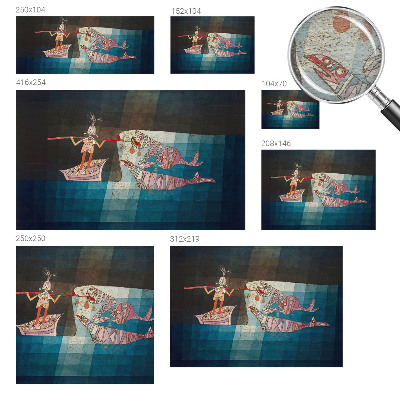 Wall mural for bedroom Fisherman hunter