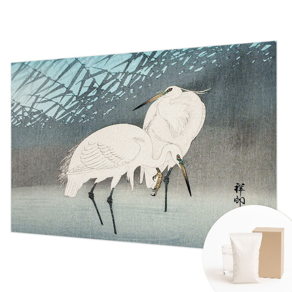 High quality wall mural wallpaper with a delicate birds motif