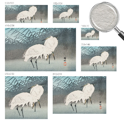 High quality wall mural wallpaper with a delicate birds motif