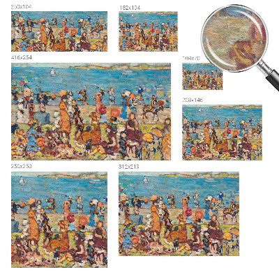 Premium wall mural for the bedroom with a beach scene