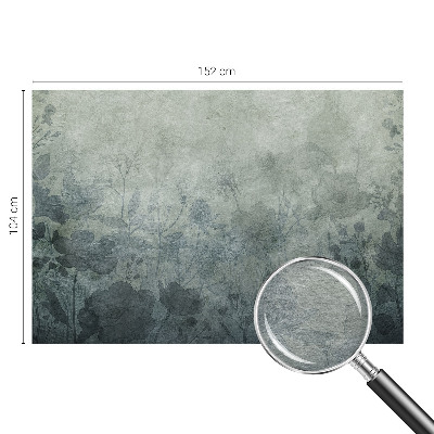 Wallpaper mural with an elegant botanical design