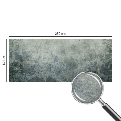 Wallpaper mural with an elegant botanical design