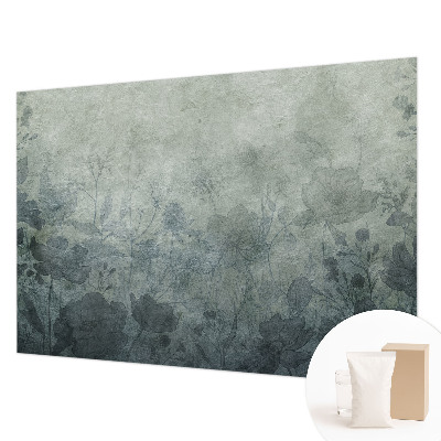 Wallpaper mural with an elegant botanical design