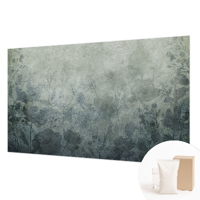 Wallpaper mural with an elegant botanical design