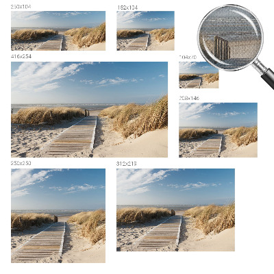 Children's wall mural Sea Path