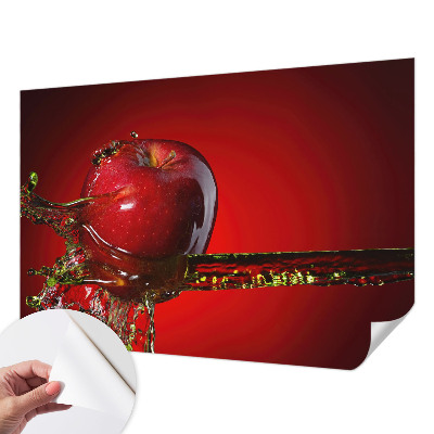 Nursery wall mural with a juicy, energetic design