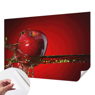 Nursery wall mural with a juicy, energetic design