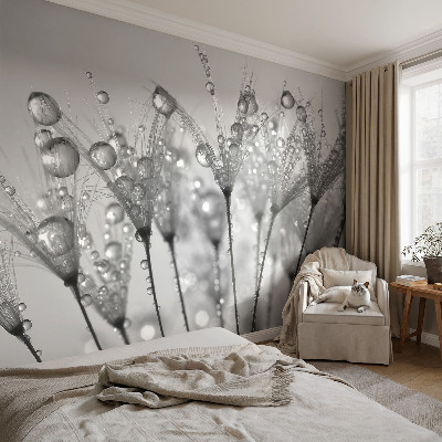 Stick-on wall mural with a wet delicacy design