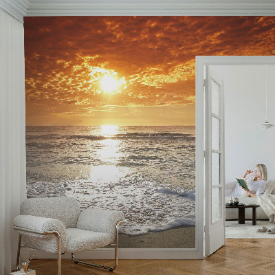 3D photo wallpaper mural Ocean waves
