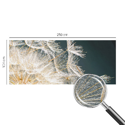3D wall mural with a dandelion of lightness design