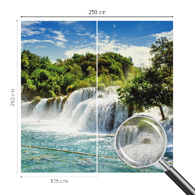 Self-adhesive photo wallpaper with a stunning waterfall motif