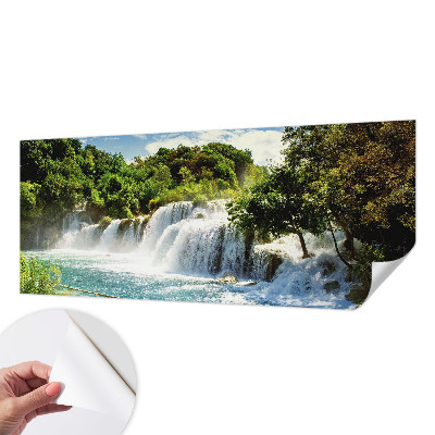 Self-adhesive photo wallpaper A stunning waterfall