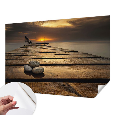 Stick-on wall mural Sunset