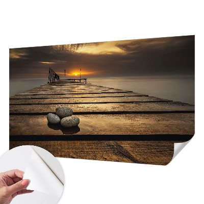 Stick-on wall mural Sunset