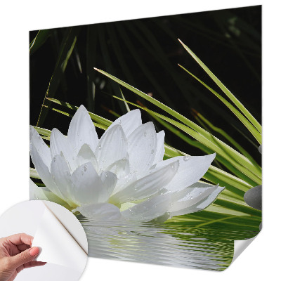 Removable wall mural Lily meditation