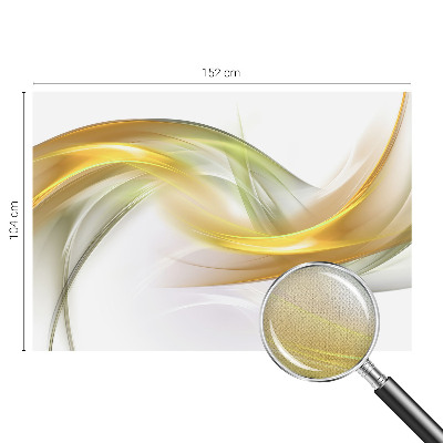 3D Wall Mural featuring a fluid harmony design