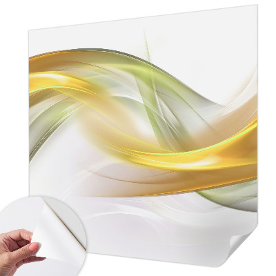 3D Wall Mural featuring a fluid harmony design