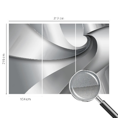 3D photo wallpaper mural Geometric spirals