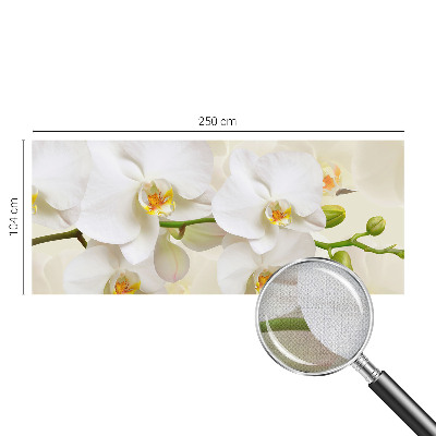 3D wall mural with a floral design titled 