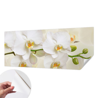 3D wall mural with a floral design titled 