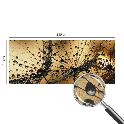 3D photo wallpaper mural Delicate drops