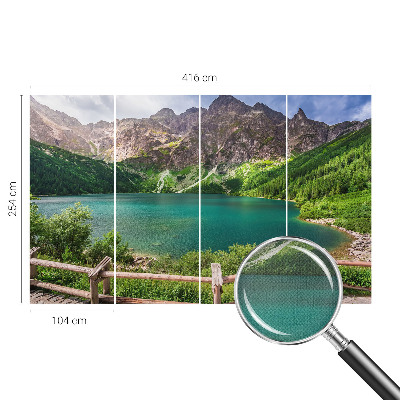 3D wall mural Mountain landscape