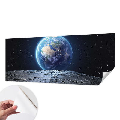 Peel and stick wall mural for living room Cosmic panorama