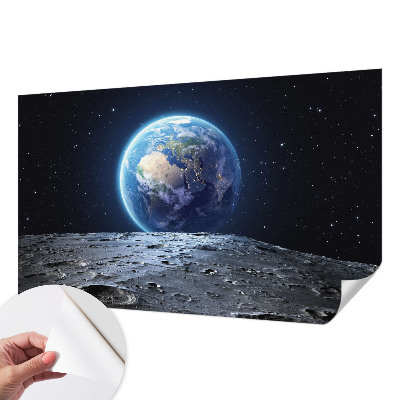 Peel and stick wall mural for living room Cosmic panorama