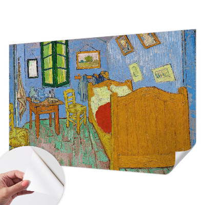 Peel and stick wall mural cozy home decor accent