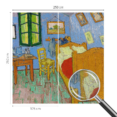 Peel and stick wall mural cozy home decor accent