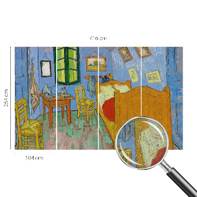 Peel and stick wall mural cozy home decor accent
