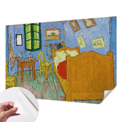 Peel and stick wall mural cozy home decor accent