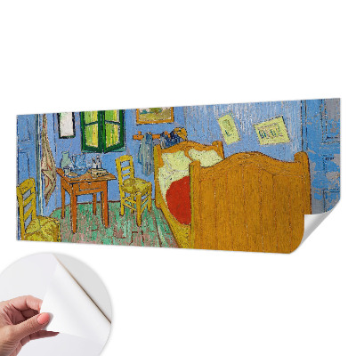 Peel and stick wall mural cozy home decor accent