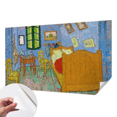 Peel and stick wall mural cozy home decor accent