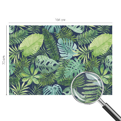 Self-adhesive photo wallpaper Tropical leaves