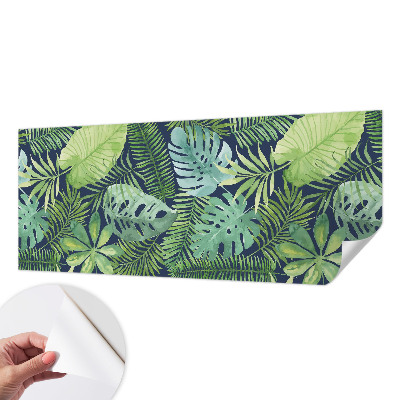 Self-adhesive photo wallpaper Tropical leaves