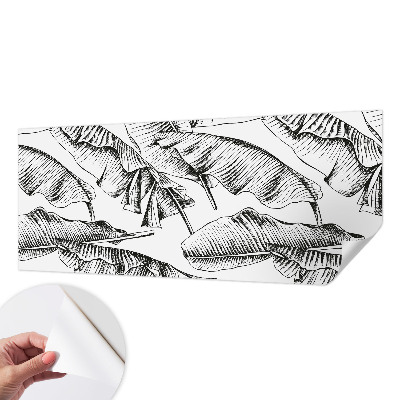 Stick-on wall mural Banana leaves