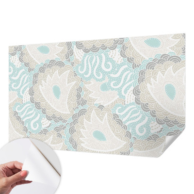 Peel and stick wall mural for kids' room Abstract patterns