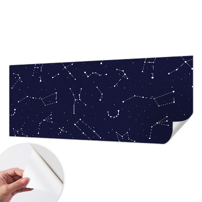 3D photo wallpaper mural with an astro sky design