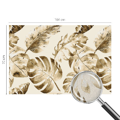 Peel and stick wall mural Exotic flora