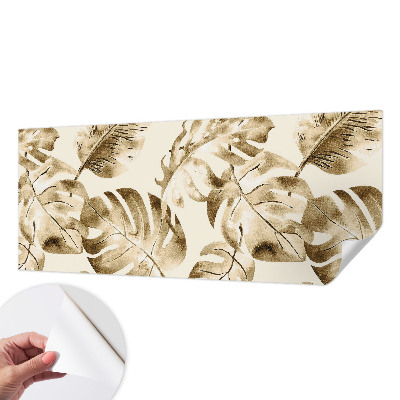 Peel and stick wall mural Exotic flora