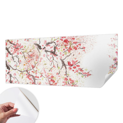 Peel and stick wallpaper mural Flowering branches
