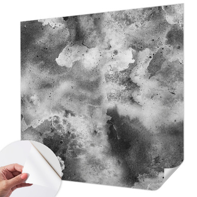 Self-adhesive wall mural Gray clouds